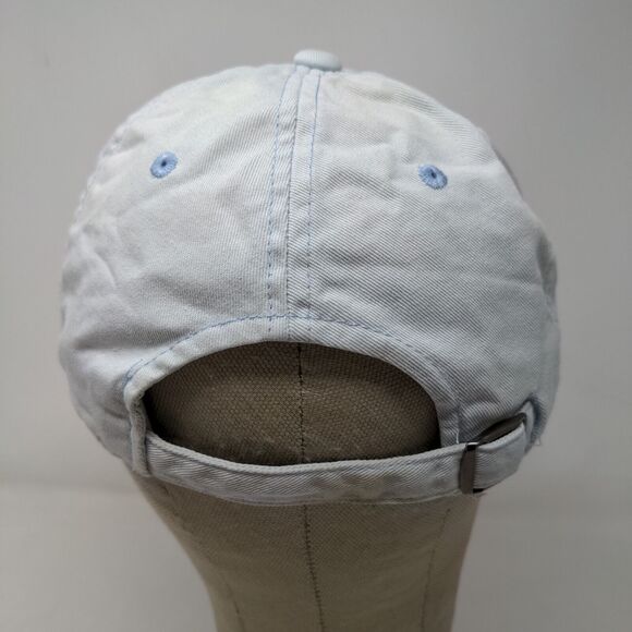 American Needle Men's Slideback Hat Light Blue Adjustable Embroidered Logo - Picture 7 of 12